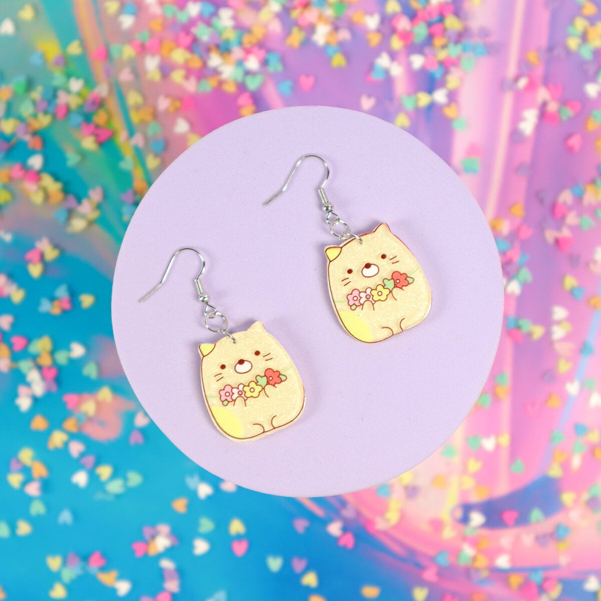 Örhängen - Sumikko Gurashi, Neko blommor