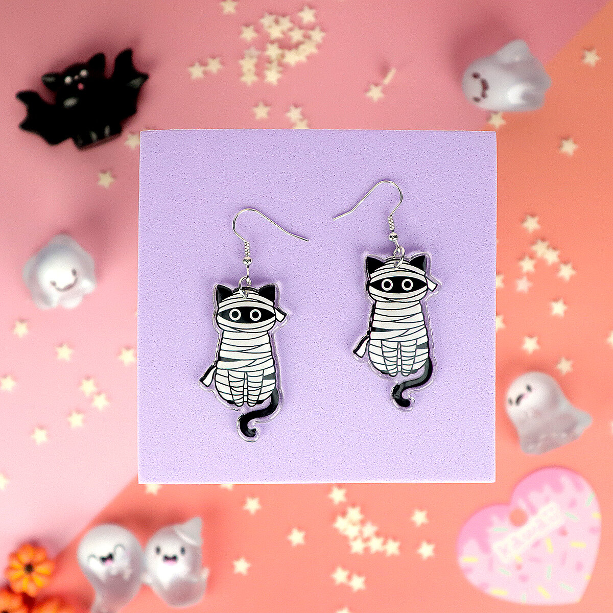 Örhängen - Mumiekatt