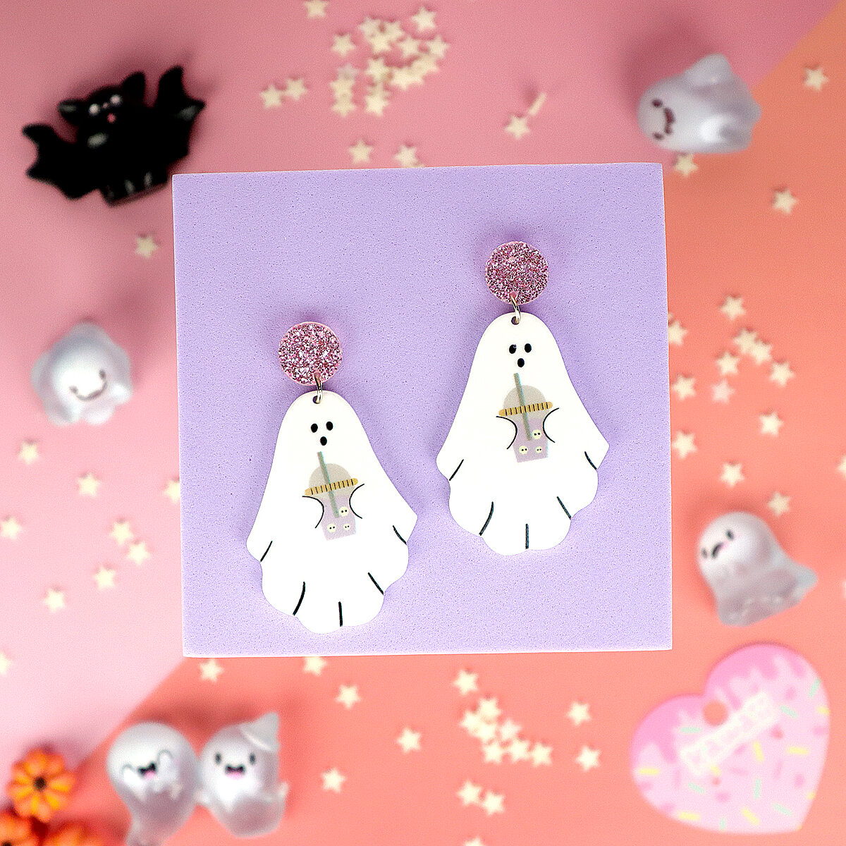 Örhängen - Spöke med dryck