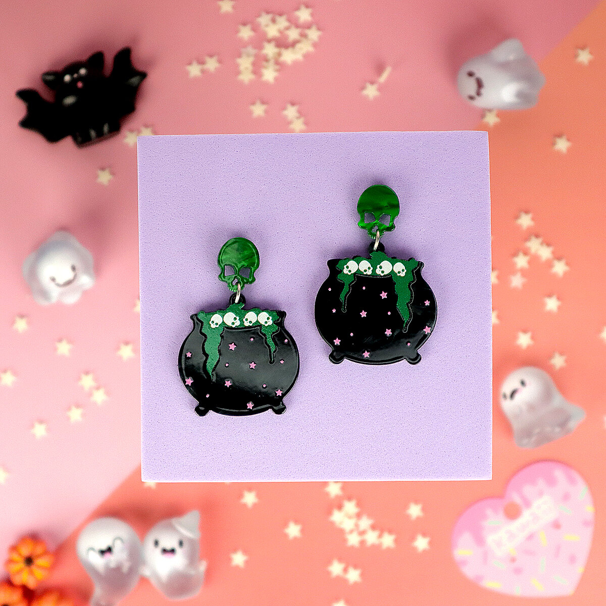 Örhängen - Giftig kittel