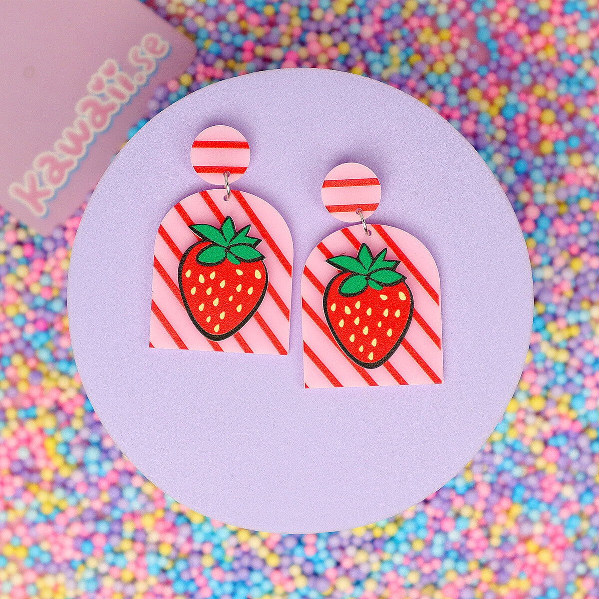 Örhängen - Strawberry Arch