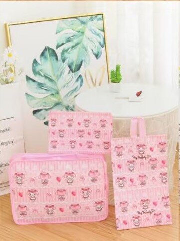 Rosa reseorganisatör 3-pack - My Melody med blommor i håret