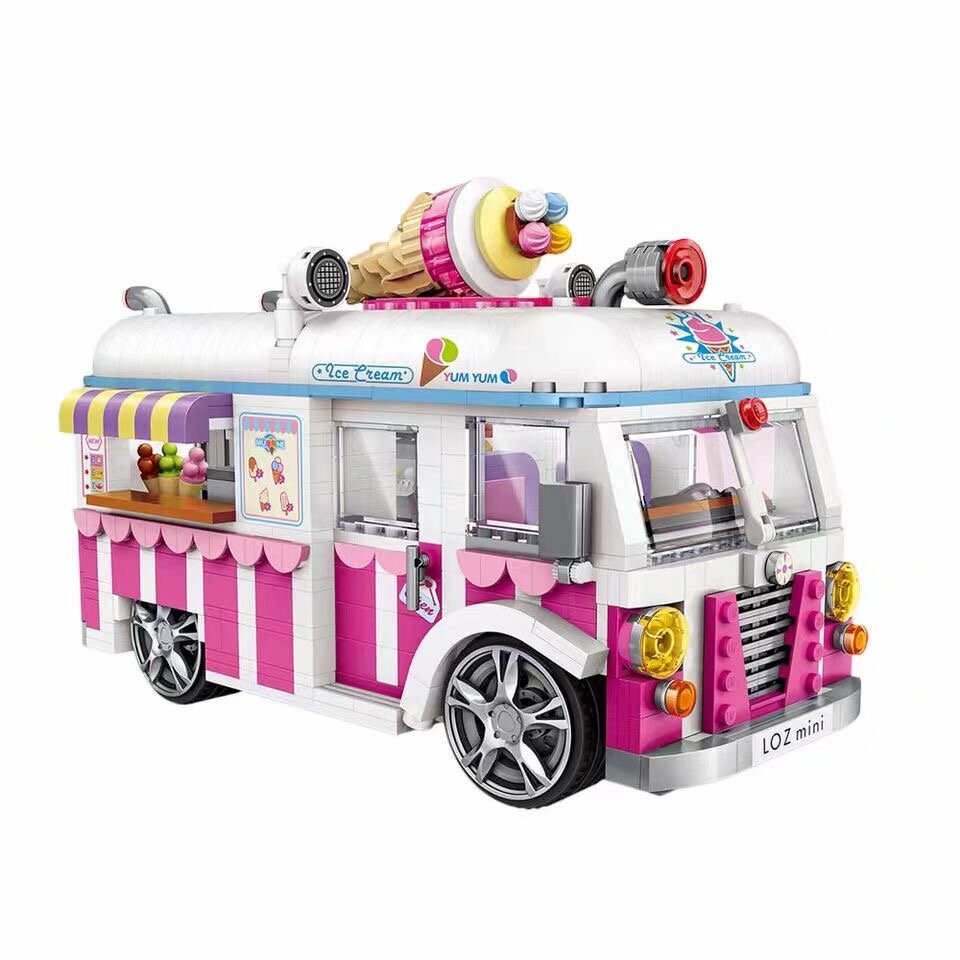 DIY-kit mini-byggsats Ice cream van (1112)