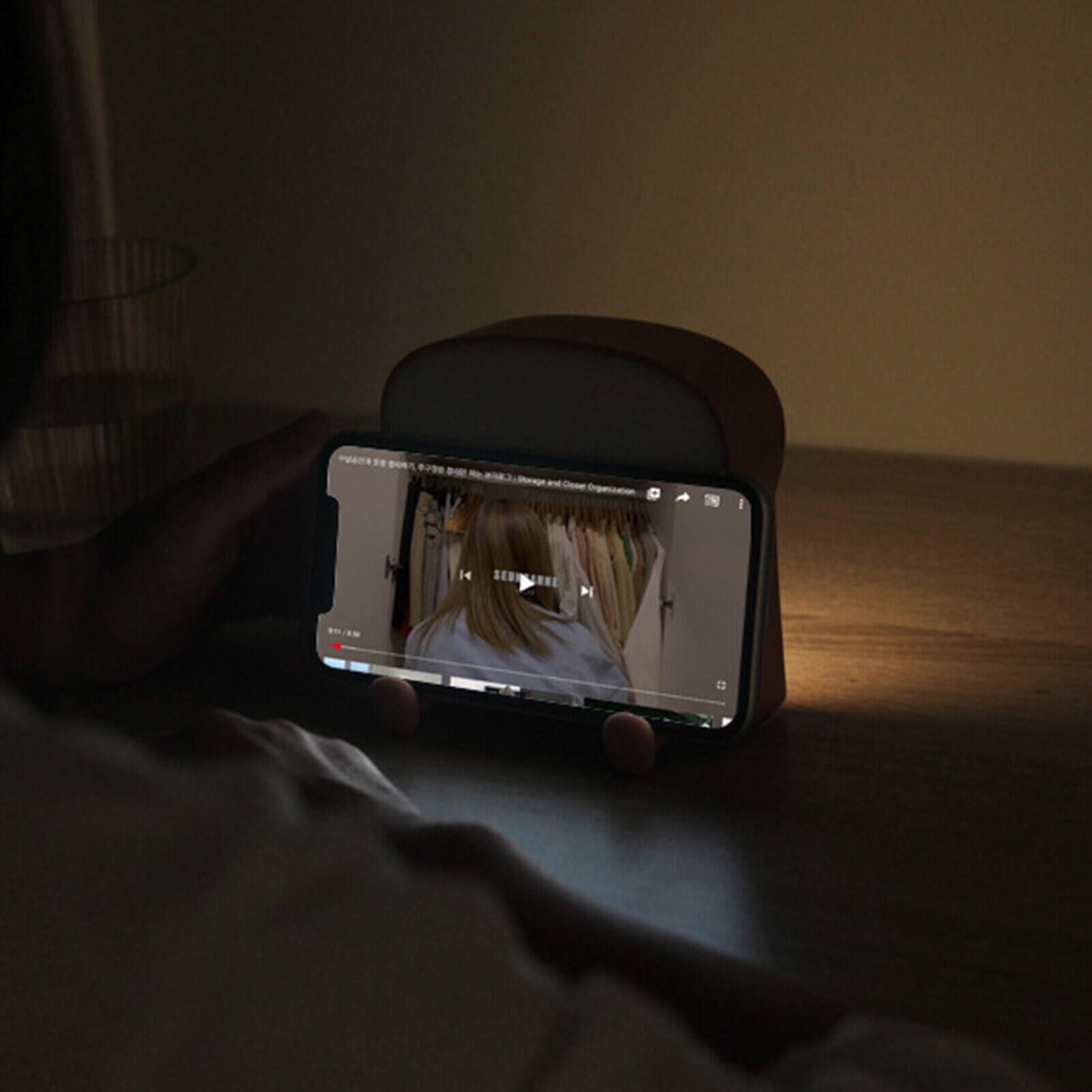 Gullig Toast-lampa