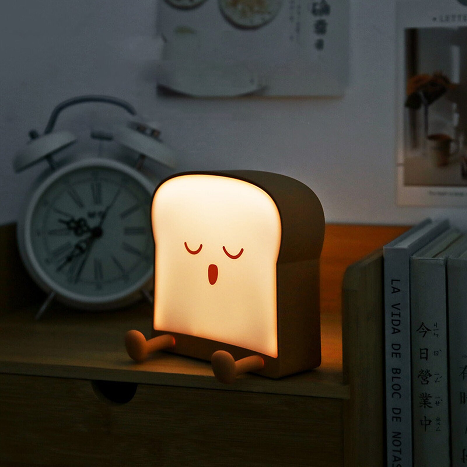 Gullig Toast-lampa