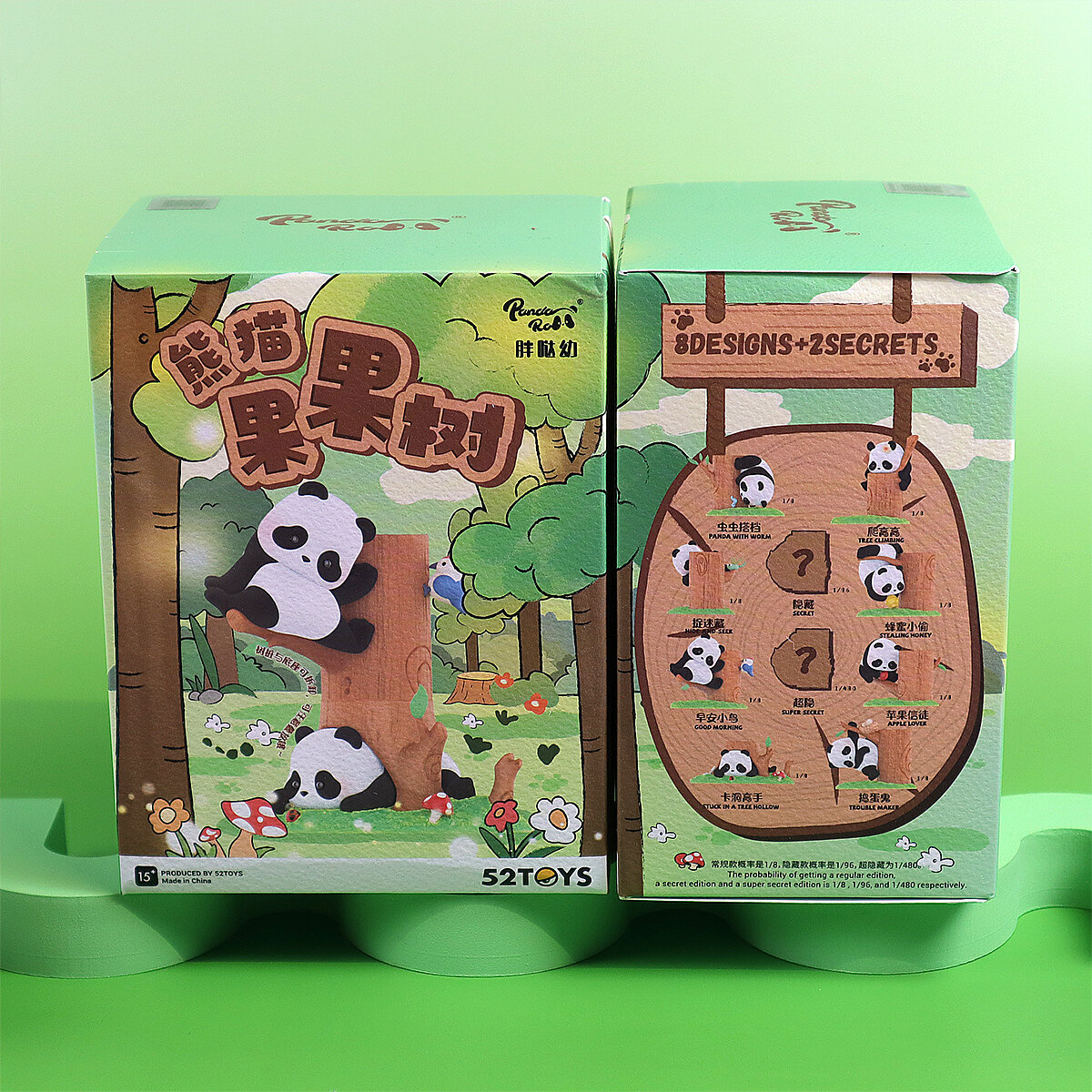 Mystery box - Panda roll Tree Climbing Pandas