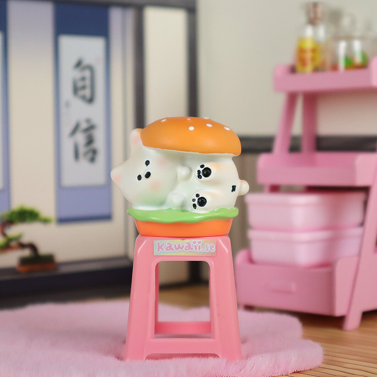 Chibi Snacks Hamburger Dog