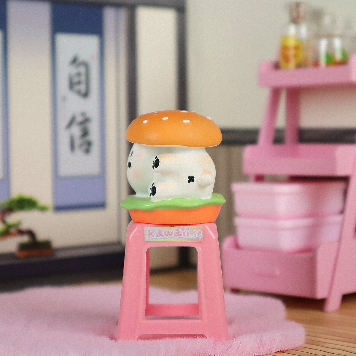 Chibi Snacks Hamburger Dog