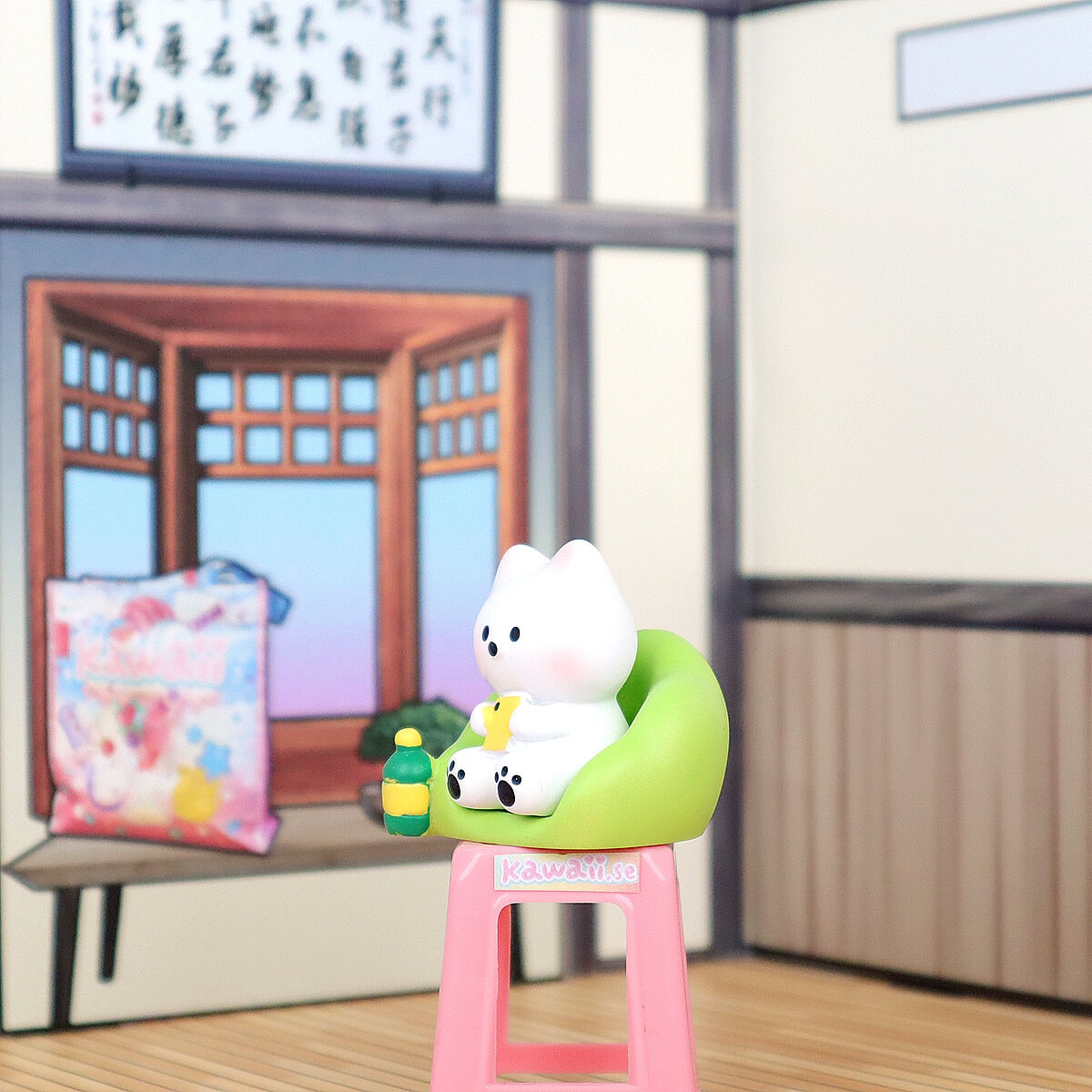 Figur - Chibi Dog Doomscrolling