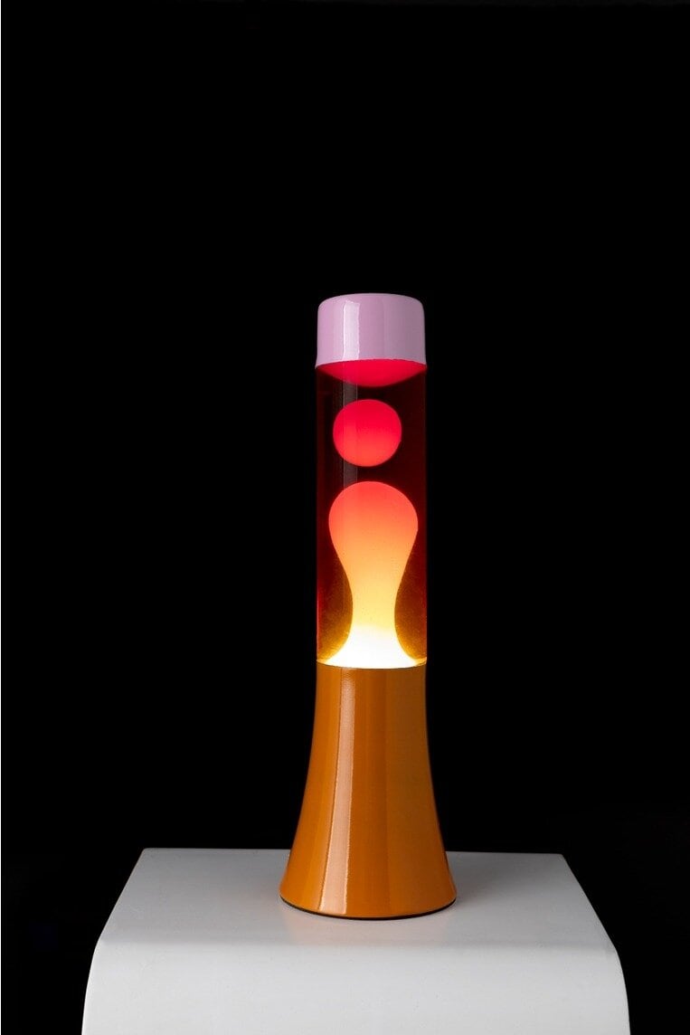 Mini lava lamp - Pink & Orange