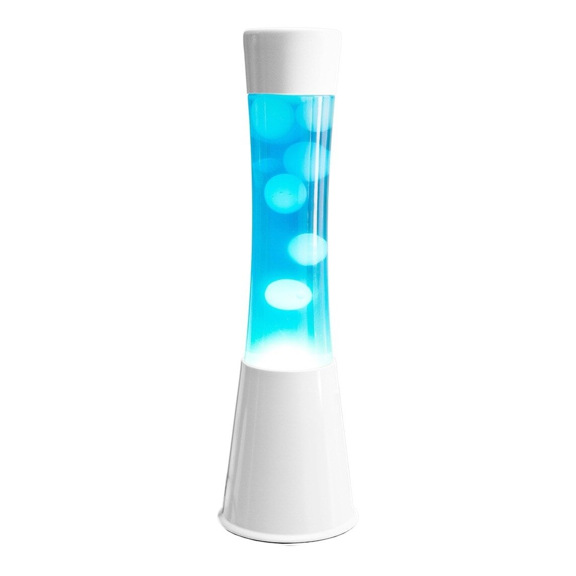 Lava lamp - Blue & White