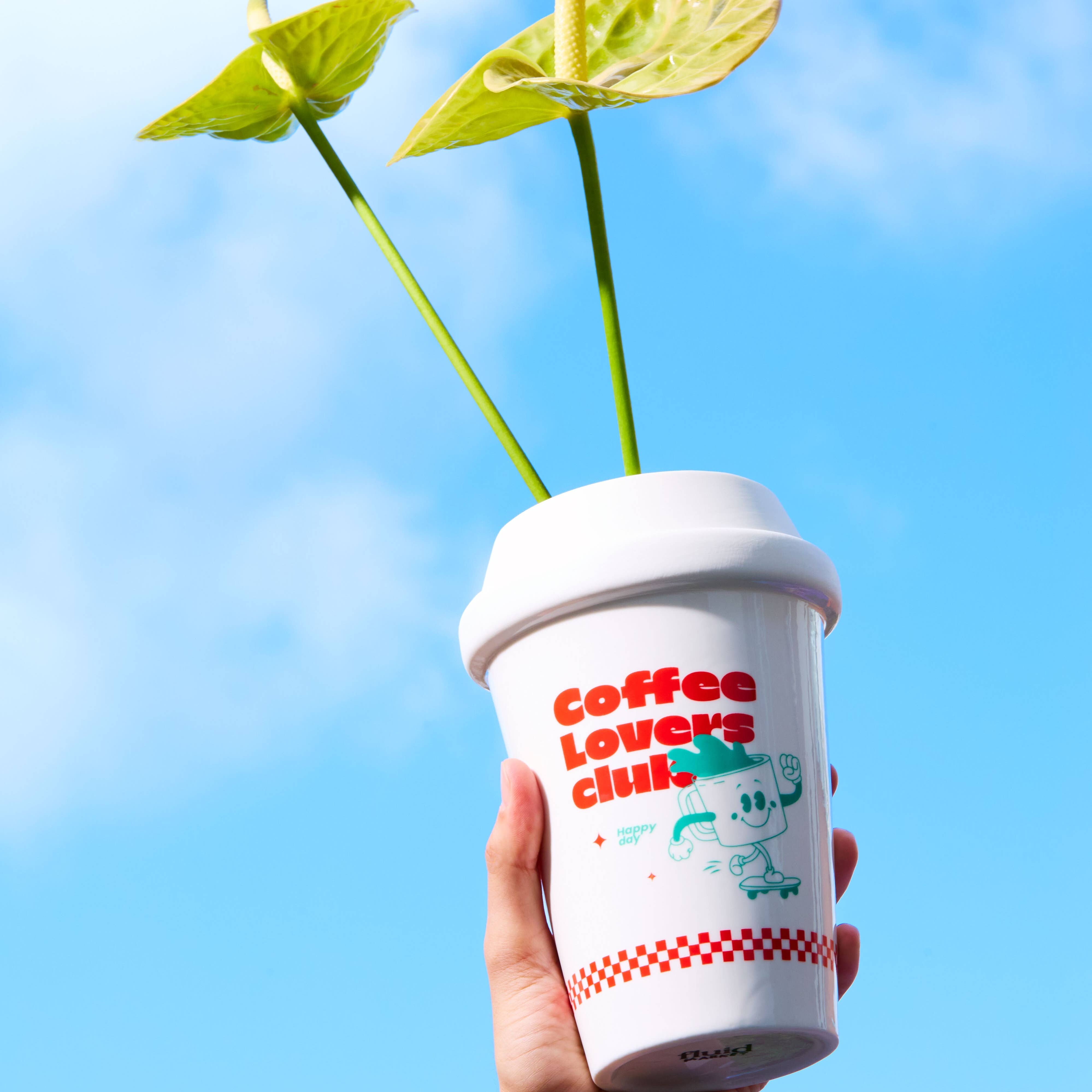 Kaffevas i keramik