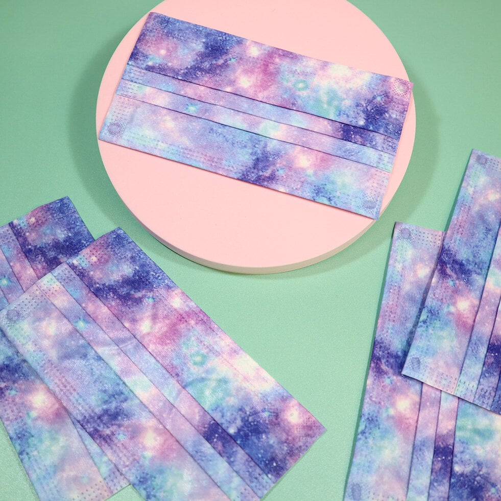 Face mask - Galaxy 10-pack