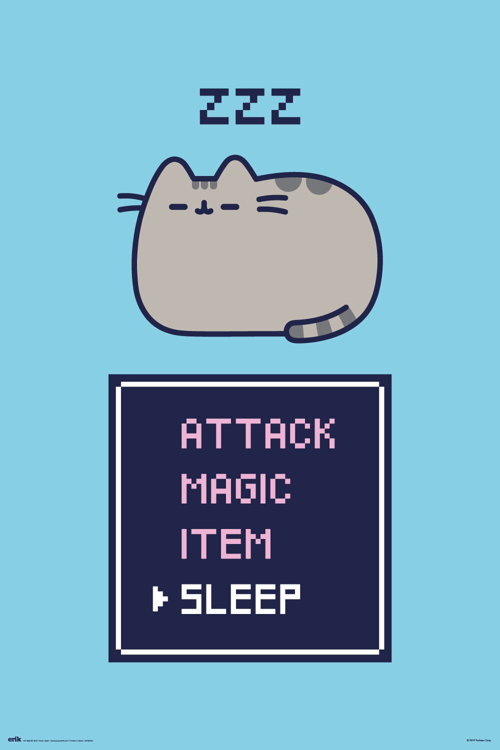 Poster - Pusheen, gamer