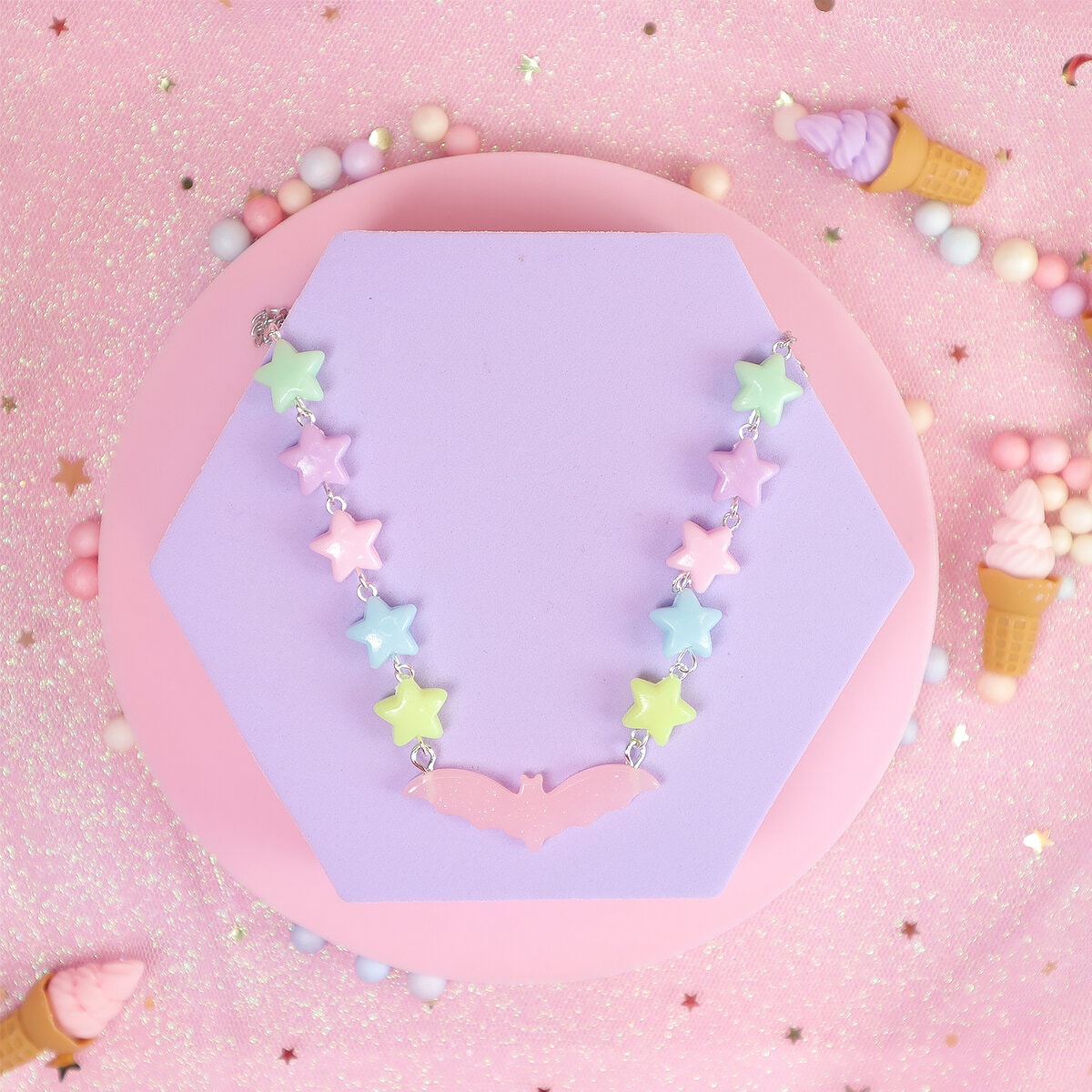 Halsband Pastel Bat