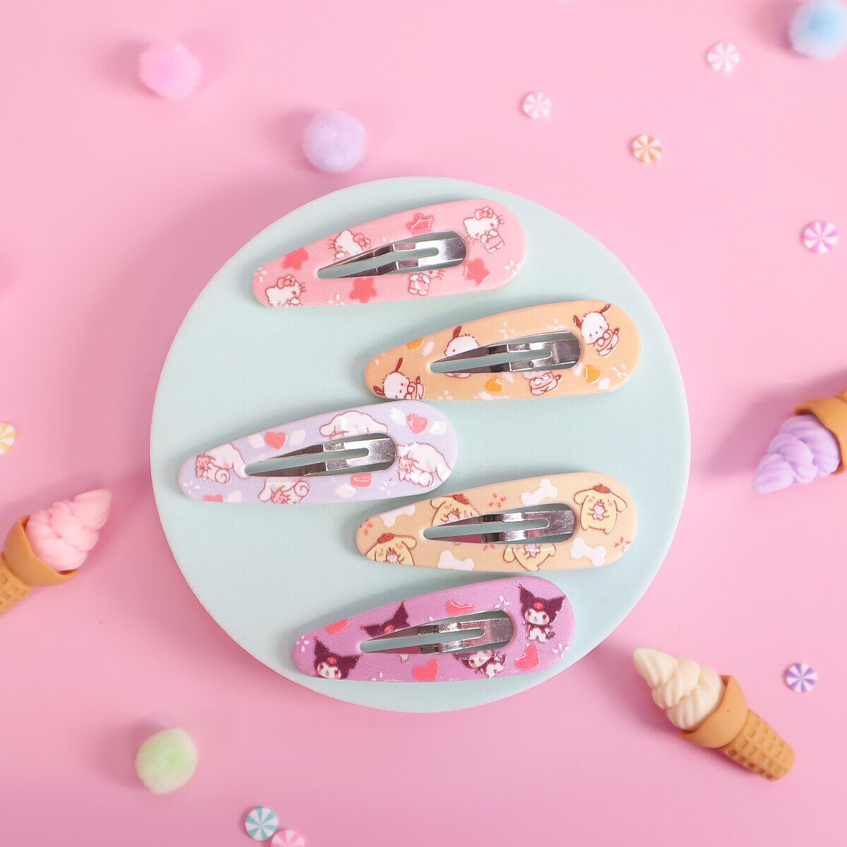 Sanrio hårspännen