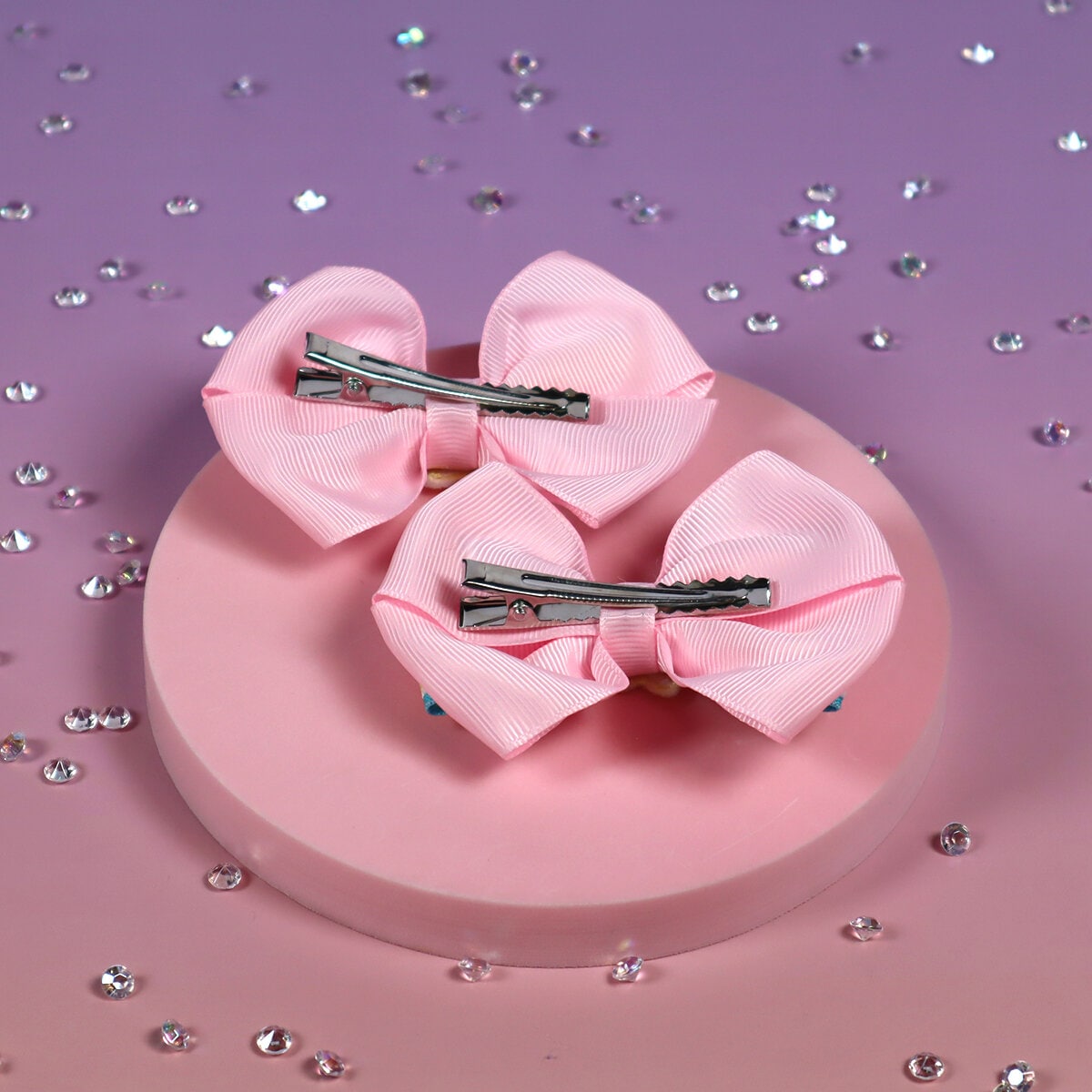 2-Pack Rosa rosett med stjärnfall