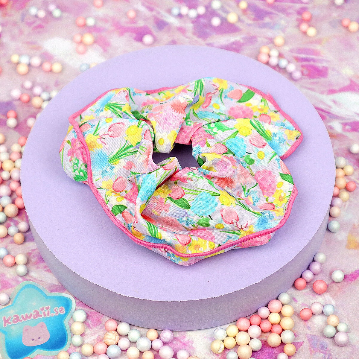 Scrunchie - Spring Flowers