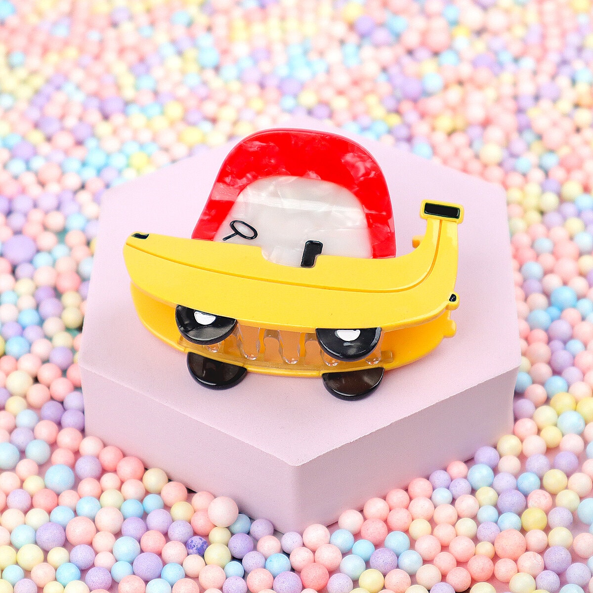 Hårklämma - Brum Brum Bananbilen