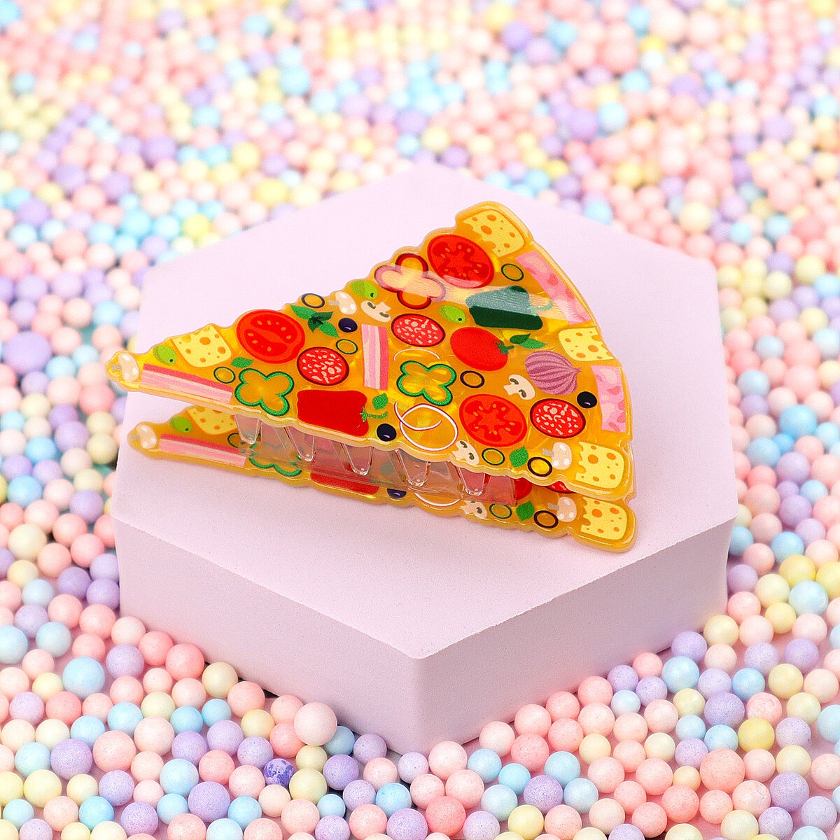 Hårklämma - Pizza Slice of Life
