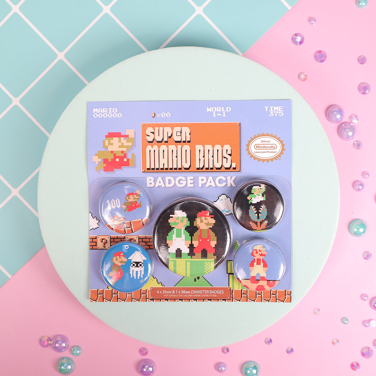 Super Mario Bros. Pins 5-pack
