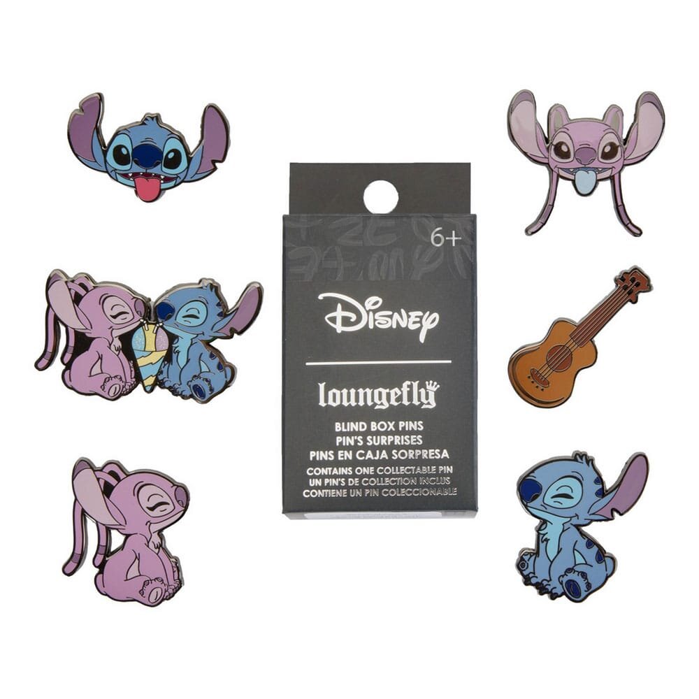 Loungefly Blind Box - Stitch & Angel pin