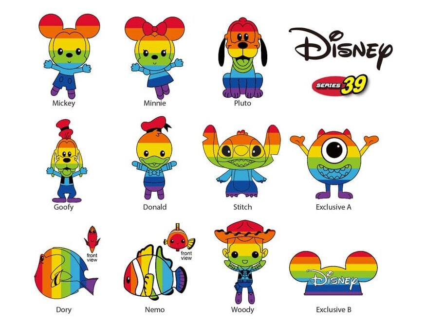 Nyckelring - Disney Pride mystery box