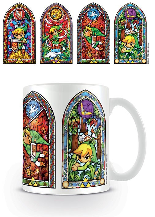 Mugg - the Legend of Zelda, glasmålningar