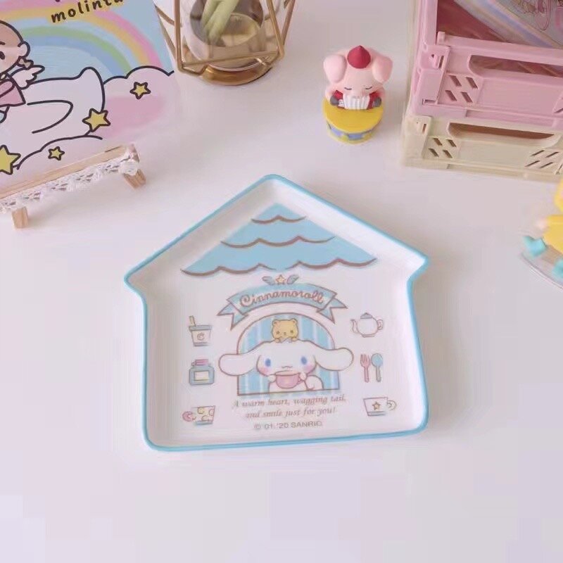 Porslinsfat Cinnamoroll-hus