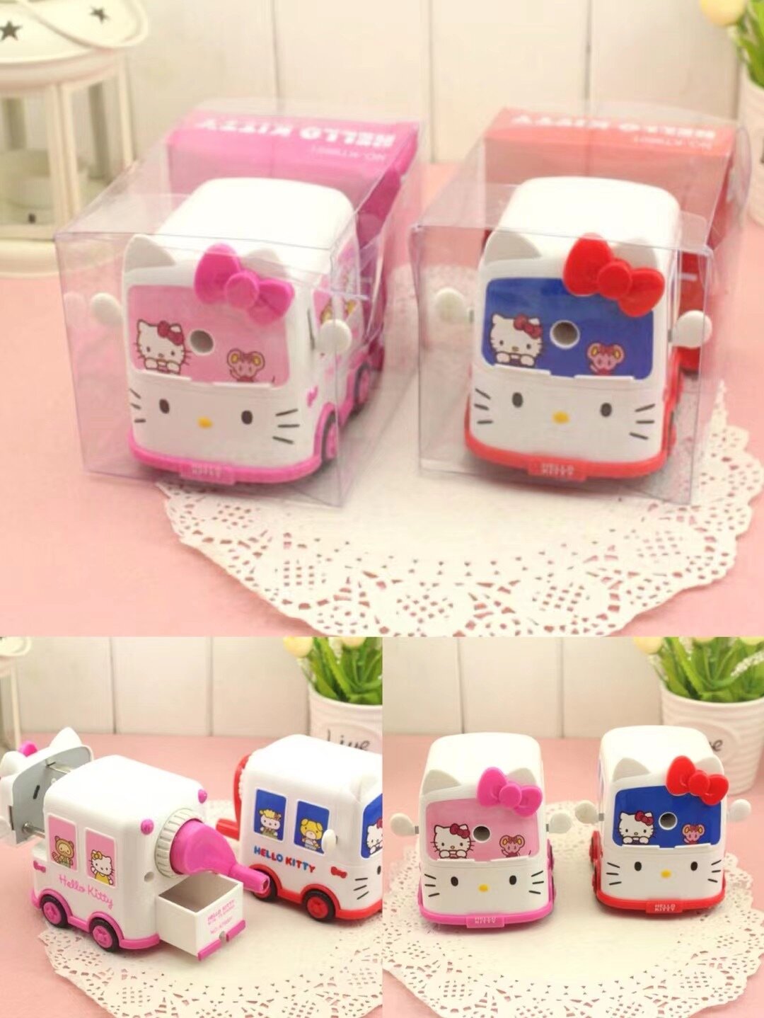 Hello Kitty-bil pennvässare 