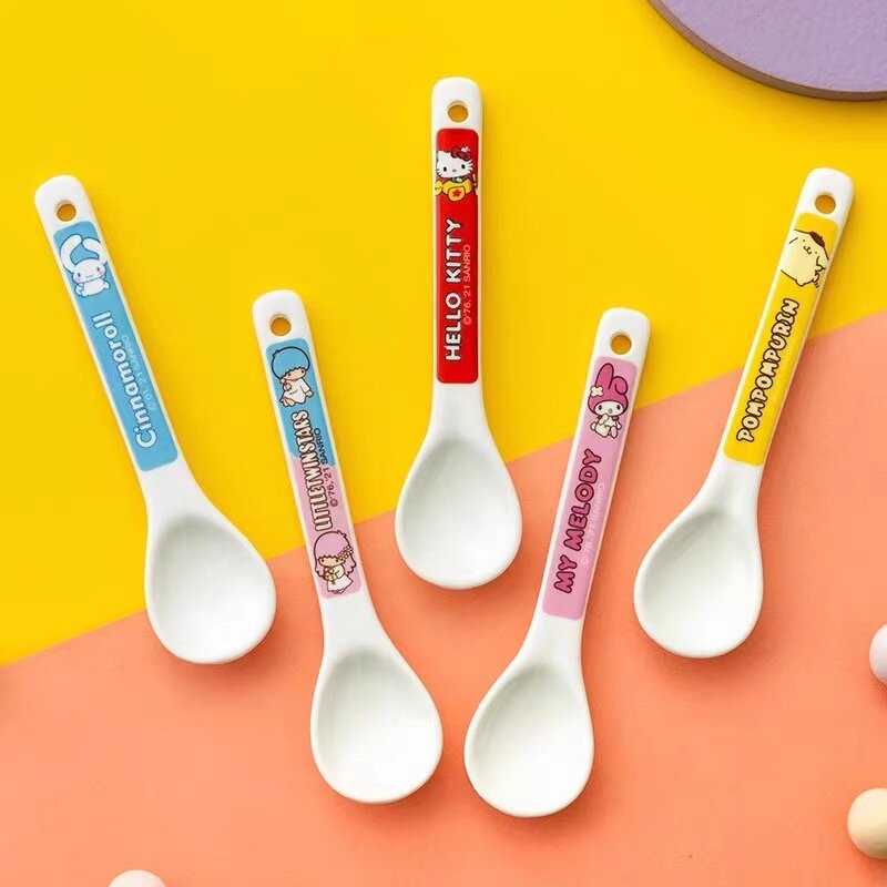 Sanrio-skedar i keramik 5-pack