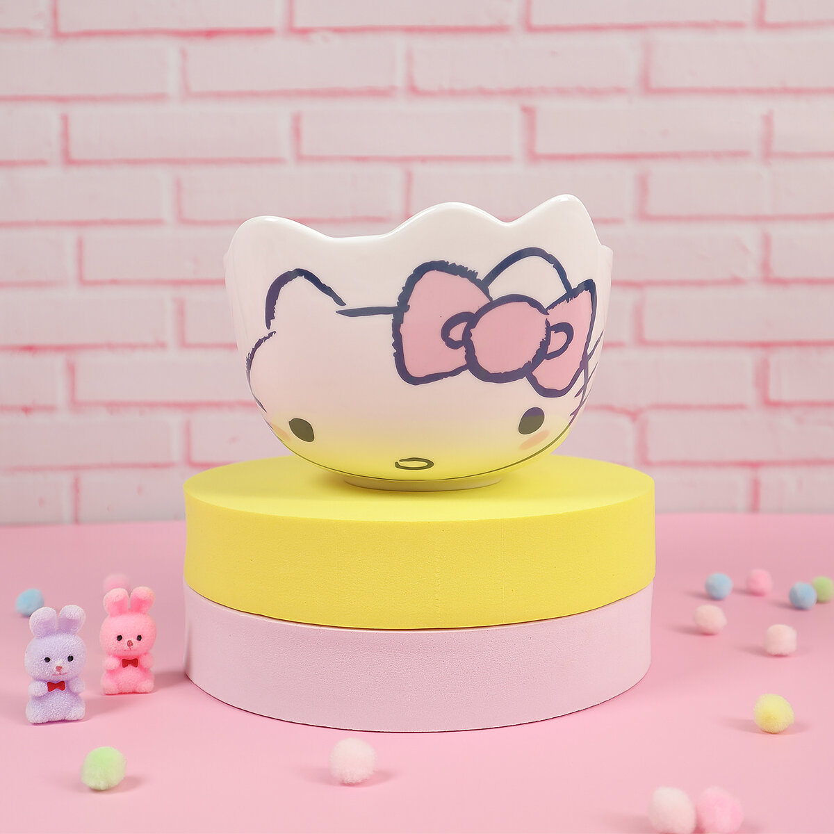 Stor Hello Kitty-skÃ¥l i porslin