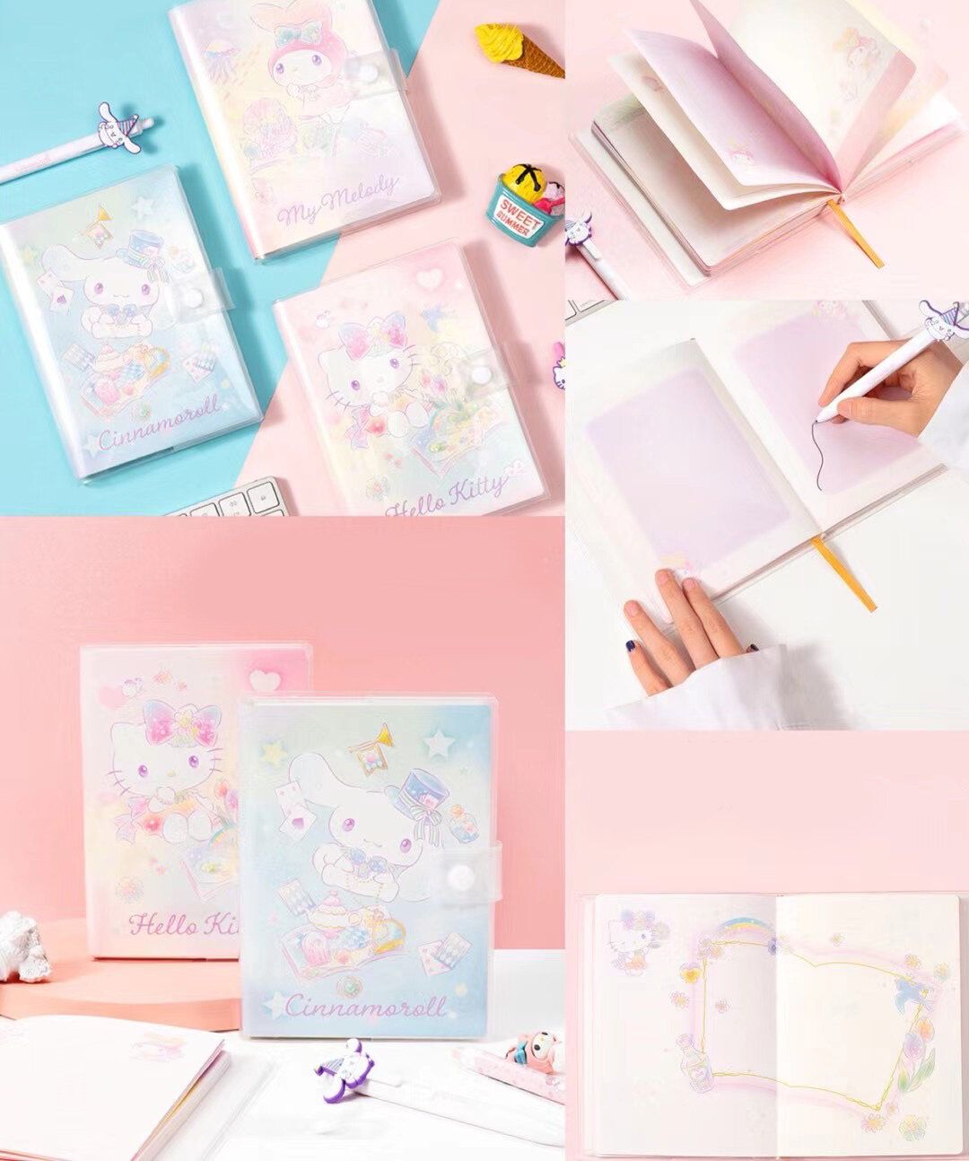 Pastellig Sanrio anteckningsbok
