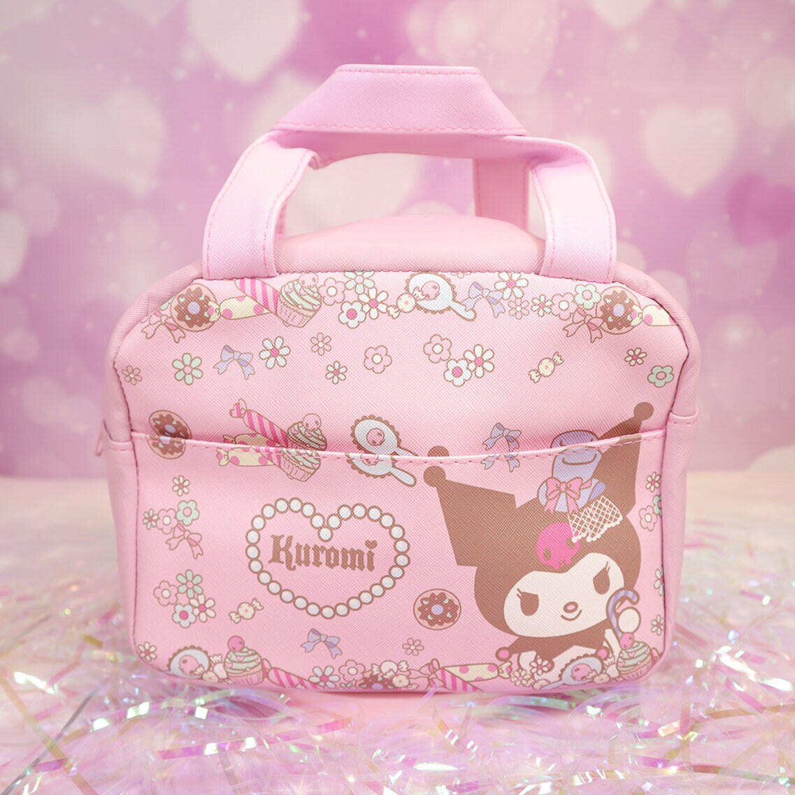 Rosa lunchväska Kuromi