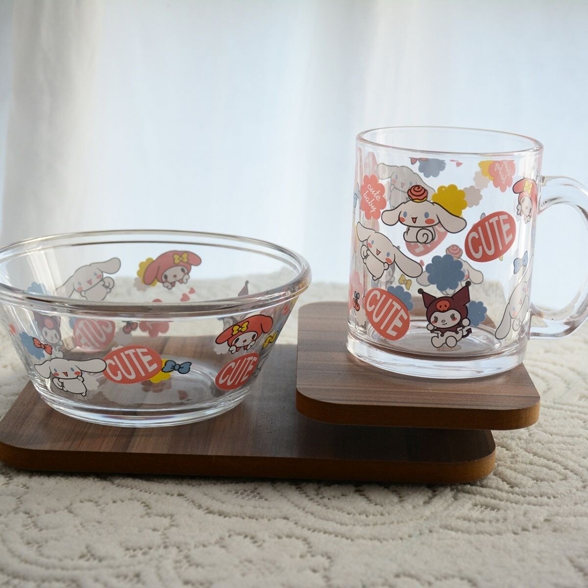 Sanrio CUTE glasmugg