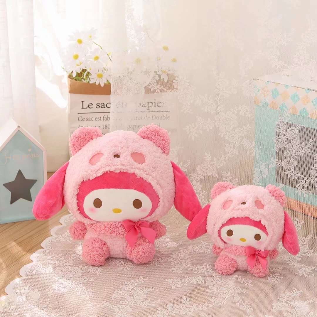 Plushie - My Melody utklädd till panda