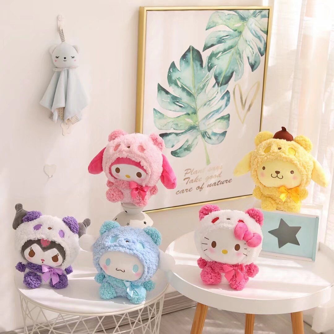 Plushie - My Melody utklädd till panda