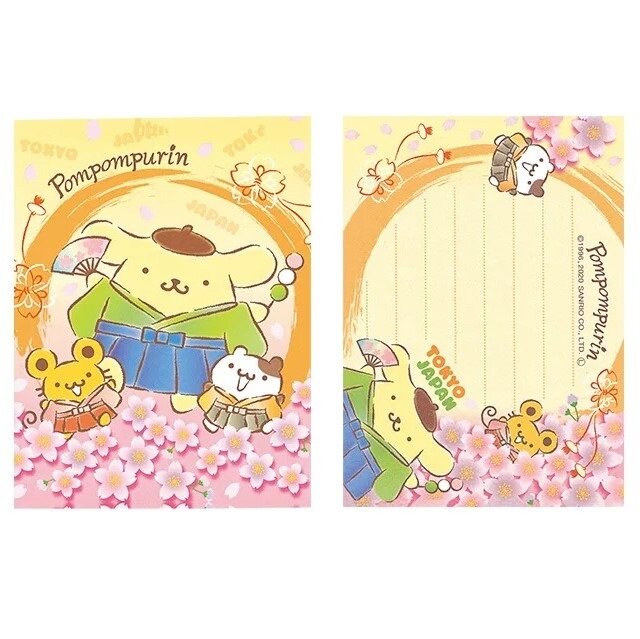Sakura Sanrio mini-anteckningsblock