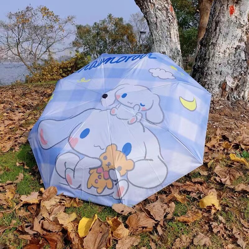 Rutigt Cinnamoroll-paraply