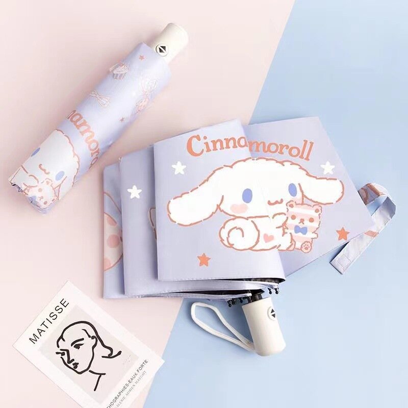 Ljuslila Cinnamoroll-paraply