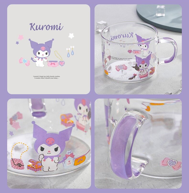 Sanrio-mugg i glas