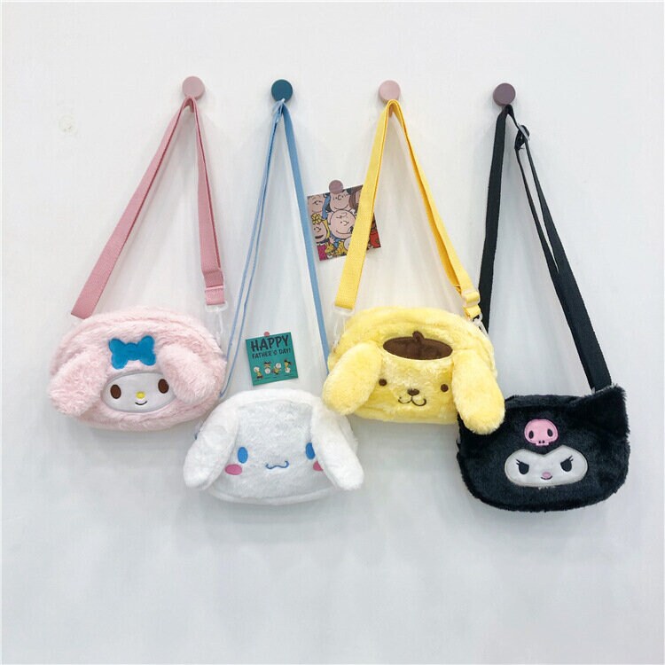 Fluffig Sanrio-handväska