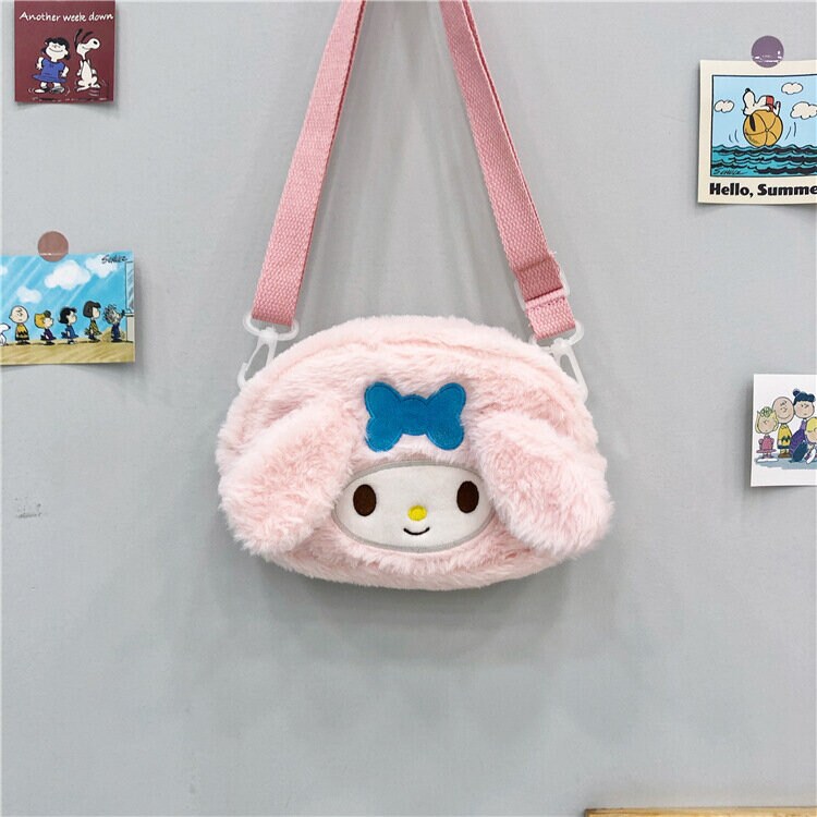 Fluffig Sanrio-handväska