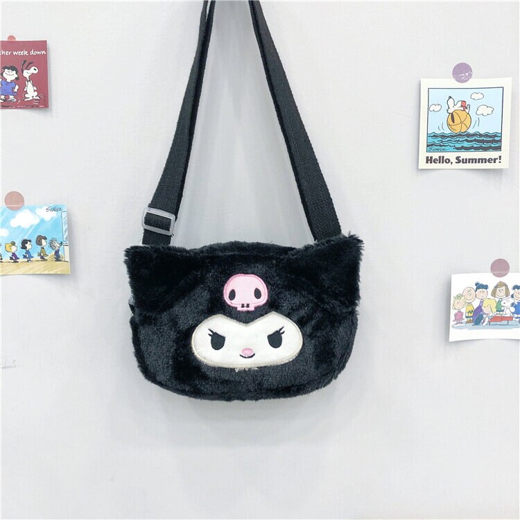 Fluffig Sanrio-handväska