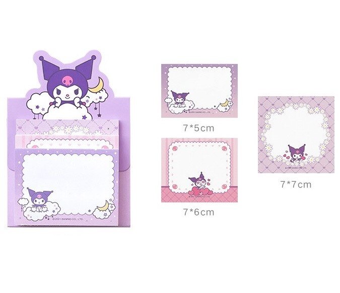 Kuromi 3-pack post-its