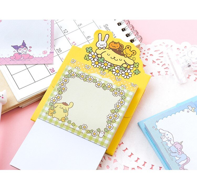 Pompom Purin 3-pack post-its