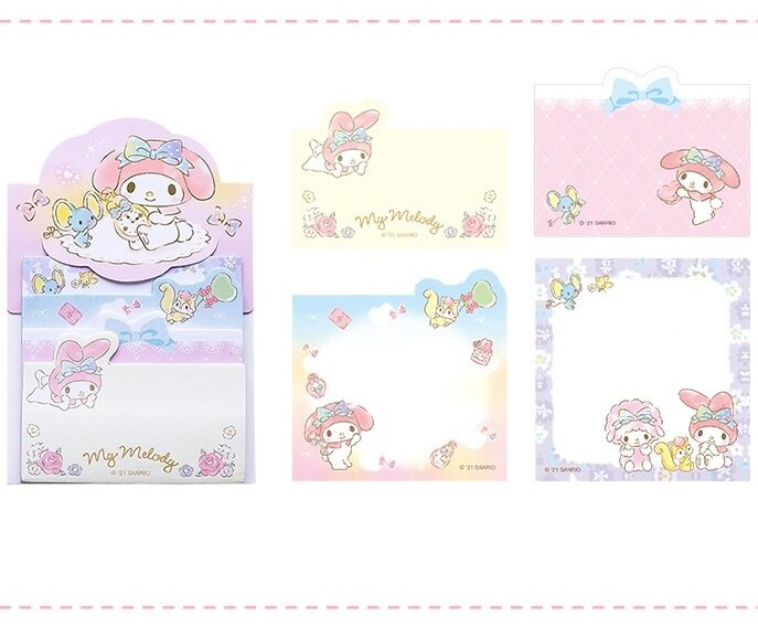 My Melody 4-pack post-its