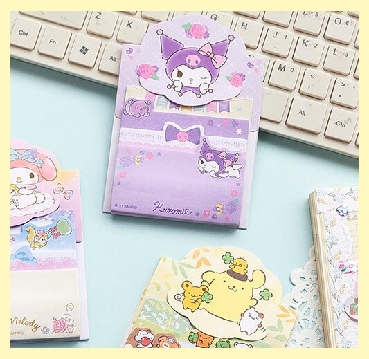 Kuromi 4-pack post-its