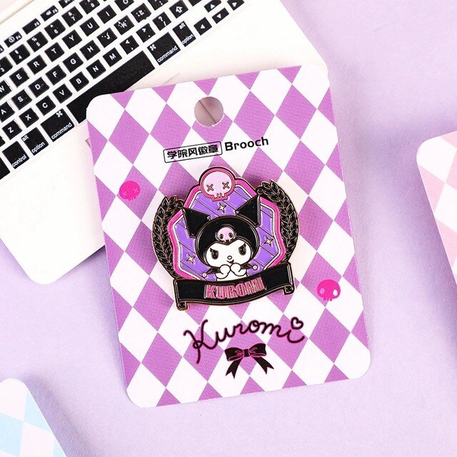 Kuromi Crest-pin