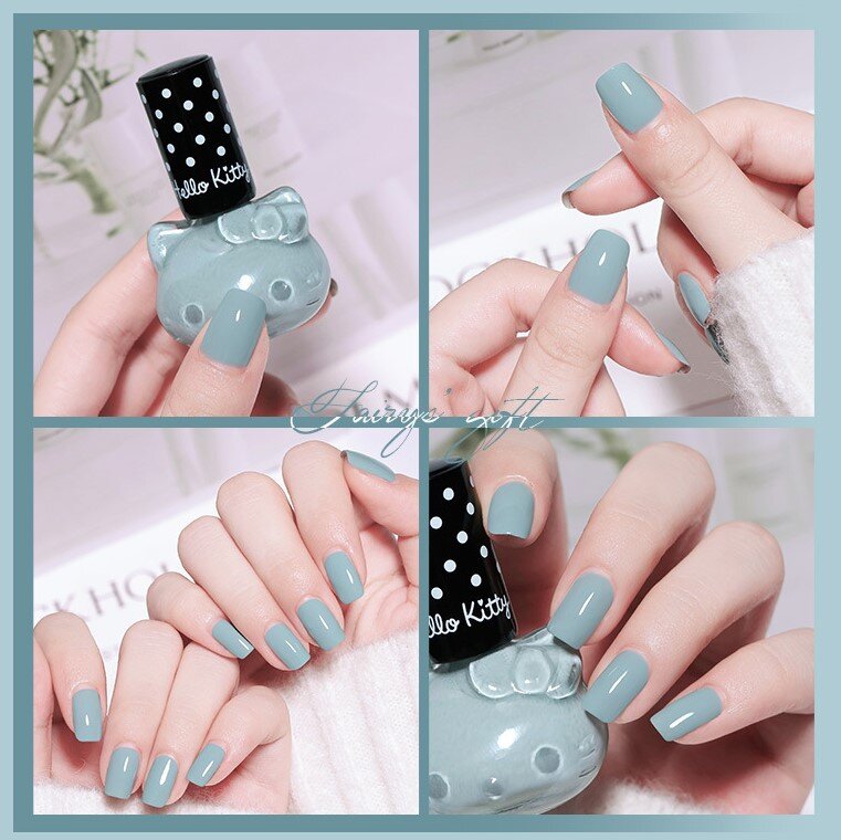 Hello Kitty-nagellack ljusblå